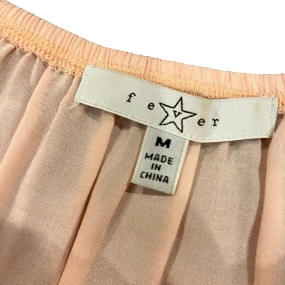 Fever Blush Tunic with Lace Accents - Picture 6 of 10